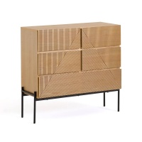 Комод С 5 ящиками Lodge единый размер каштановый LA REDOUTE INTERIEURS  фото, kupilegko.ru